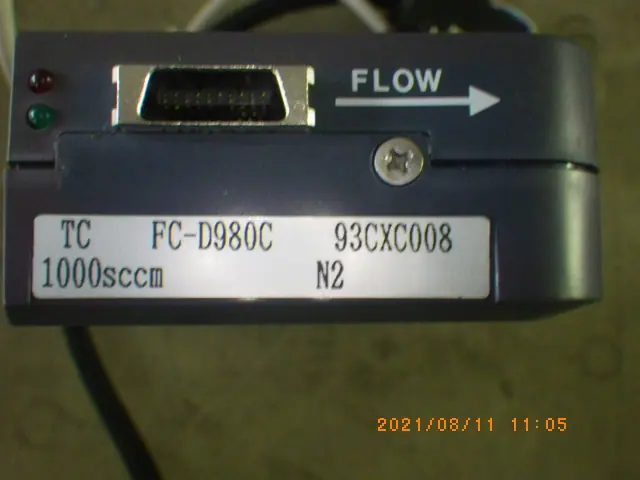 Aera FC-D980 銘板写真(2/2)