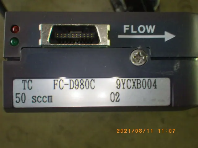 Aera FC-D980 銘板写真(2/2)