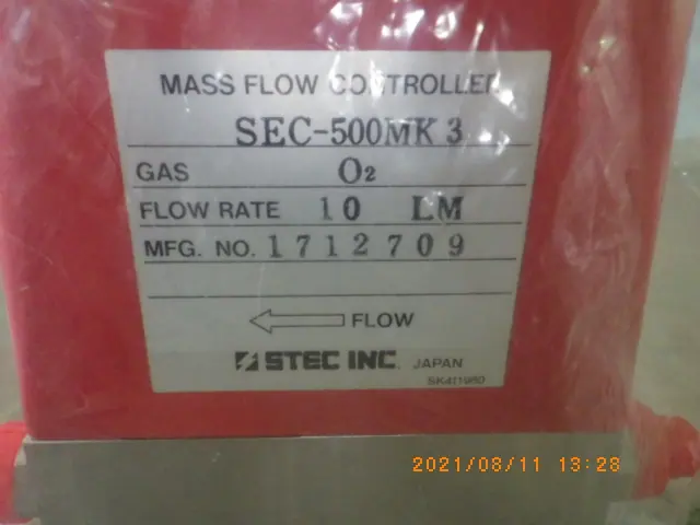 堀場エステック Stec SEC-500MK3 銘板写真(2/2)