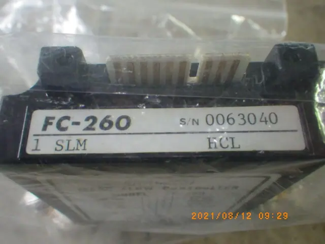 Tylan FC-260 銘板写真(2/2)