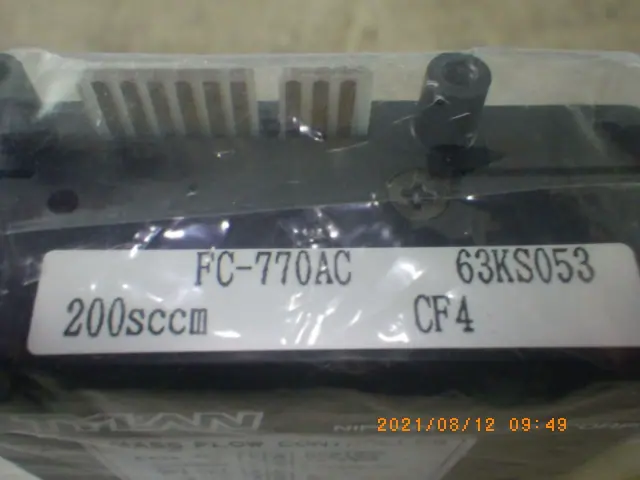 Tylan FC-770AC 銘板写真(2/2)