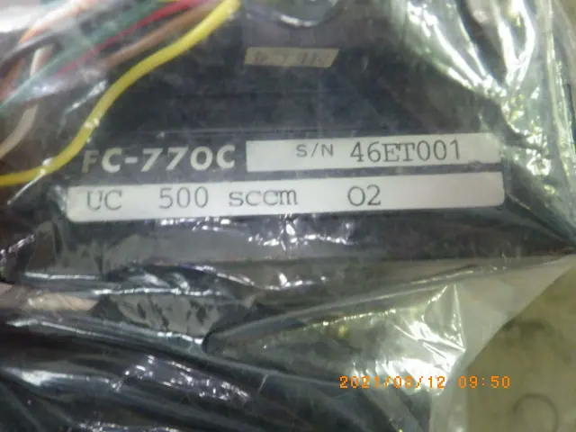 Tylan FC-770C 銘板写真(2/2)