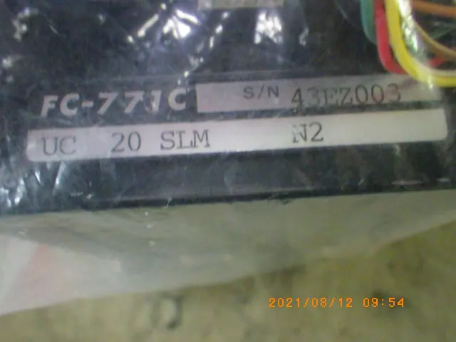 Tylan FC-771C 銘板写真(3/5)