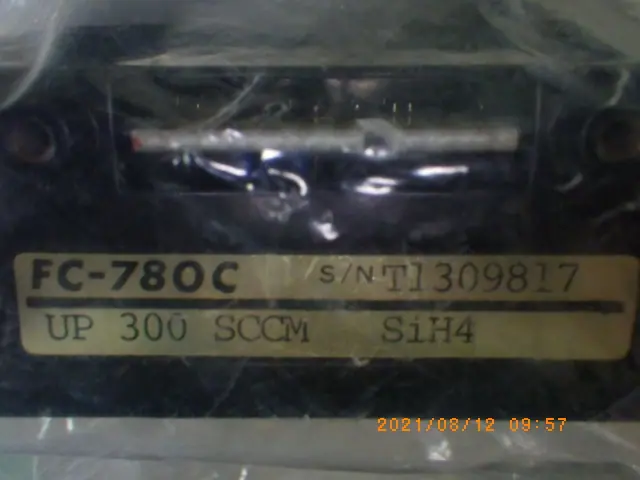 Tylan FC-780C 銘板写真(2/2)