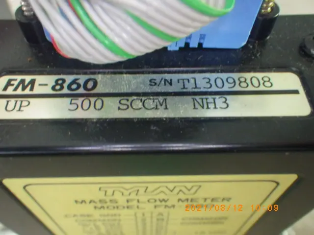 Tylan FM-860 銘板写真(2/2)