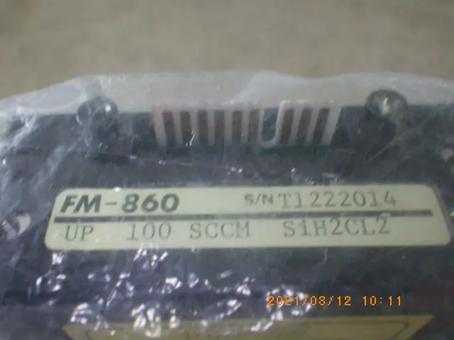 Tylan FM-860 銘板写真(2/2)