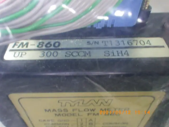 Tylan FM-860 銘板写真(2/2)