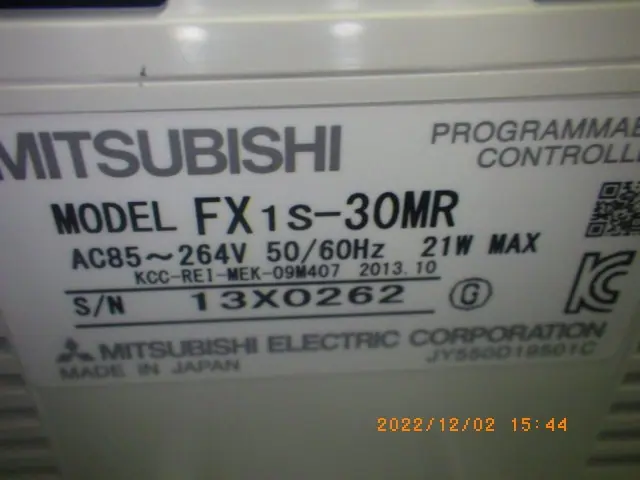 三菱電機 Mitsubishi FX1S-30MR 写真(5/7)