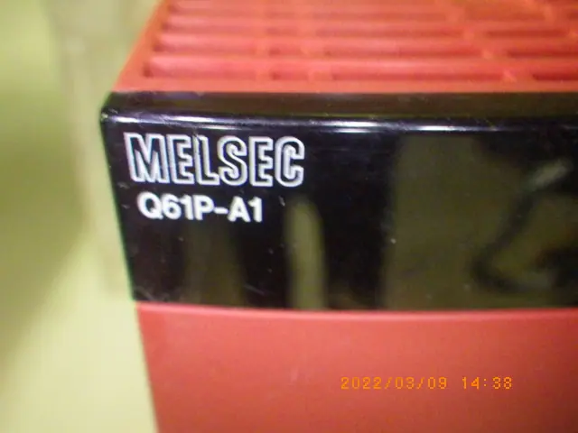 三菱電機 Mitsubishi Q61P-A1 銘板写真(2/2)