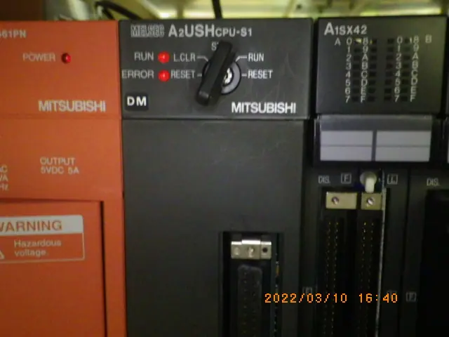 三菱電機 Mitsubishi A2USH CPU-S1 外観写真(1/2)