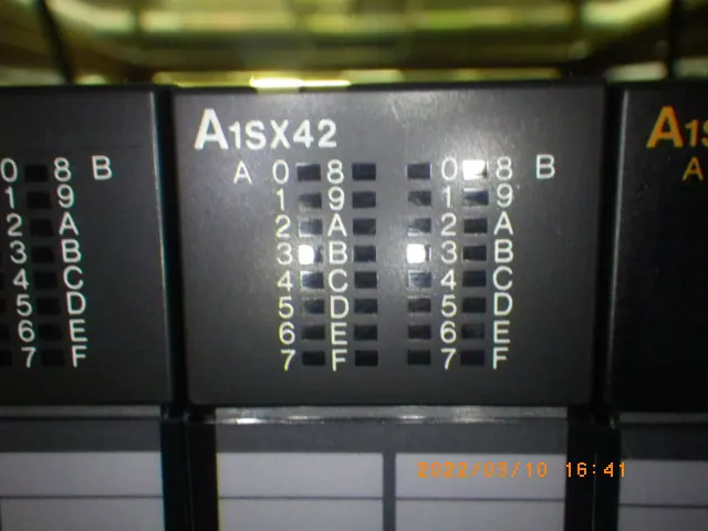三菱電機 Mitsubishi A1SX42 銘板写真(2/2)