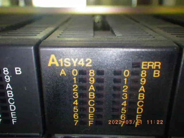 三菱電機 Mitsubishi A1SY42 銘板写真(2/2)