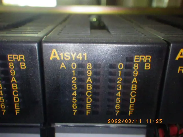 三菱電機 Mitsubishi A1SY41 銘板写真(2/2)