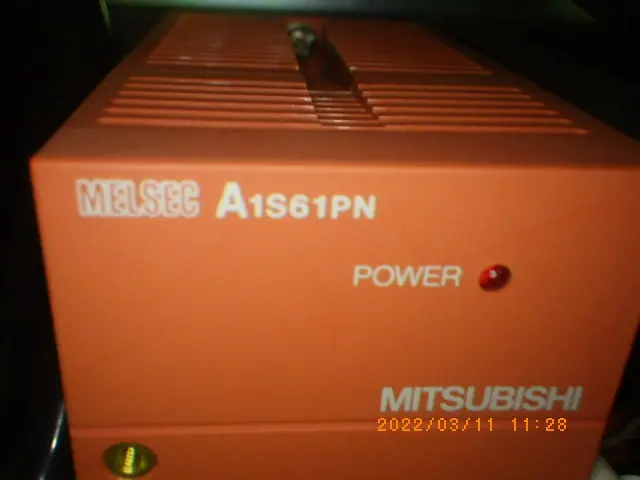 三菱電機 Mitsubishi A1S61PN 銘板写真(2/2)