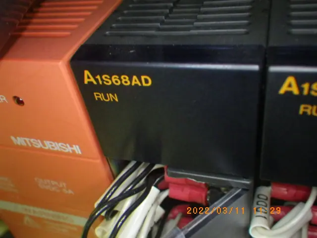三菱電機 Mitsubishi A1S68AD 銘板写真(2/2)