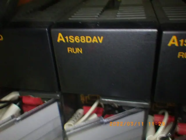 三菱電機 Mitsubishi A1S68DAV 銘板写真(2/2)