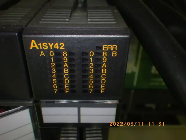 三菱電機 Mitsubishi A1SY42 銘板写真(2/2)