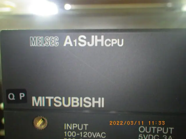 三菱電機 Mitsubishi A1SJHCPU 銘板写真(2/2)