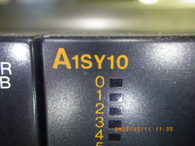 三菱電機 Mitsubishi A1SY10 銘板写真(2/2)