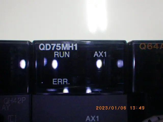 三菱電機 Mitsubishi QD75MH1 銘板写真(2/2)