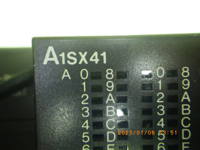 三菱電機 Mitsubishi A1SX41 銘板写真(2/2)