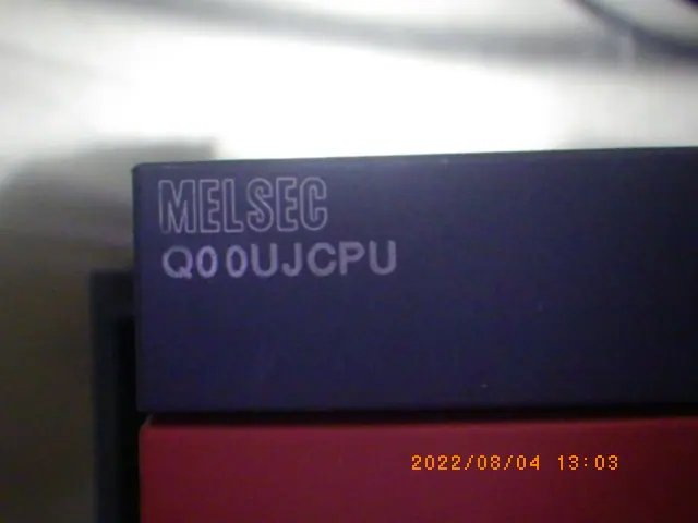 三菱電機 Mitsubishi Q00UJCPU 銘板写真(2/2)