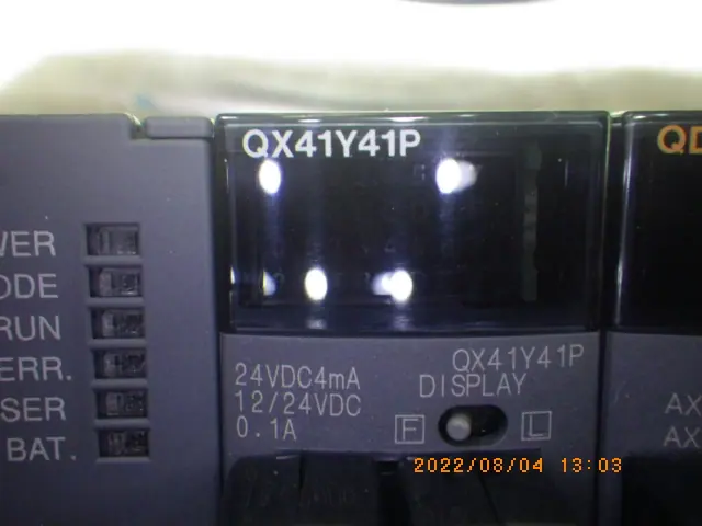 三菱電機 Mitsubishi QX41Y41P 銘板写真(2/2)