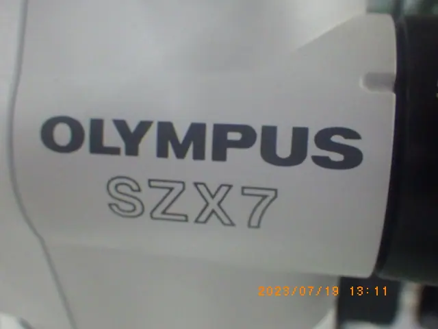 オリンパス Olympus SZX7 銘板写真(2/2)