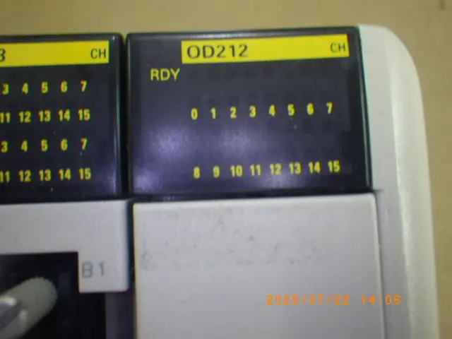 オムロン Omron OD212 銘板写真(2/2)