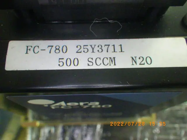 Aera FC-780 銘板写真(2/2)