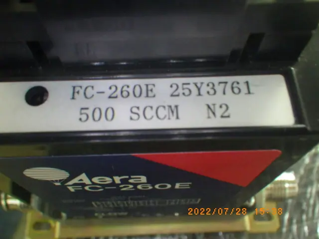 Aera FC-260E 銘板写真(2/2)