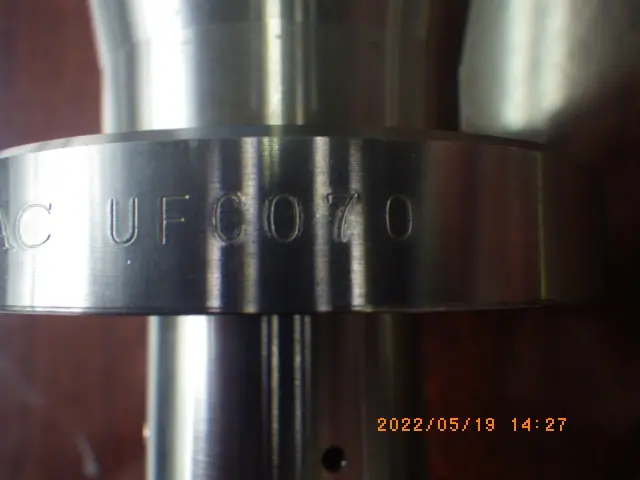 アルバック Ulvac 回転導入機 銘板写真(2/2)