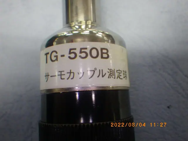アネルバ ANELVA TG-550B 銘板写真(2/2)