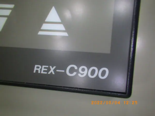 理化工業 REX-C900 銘板写真(2/2)