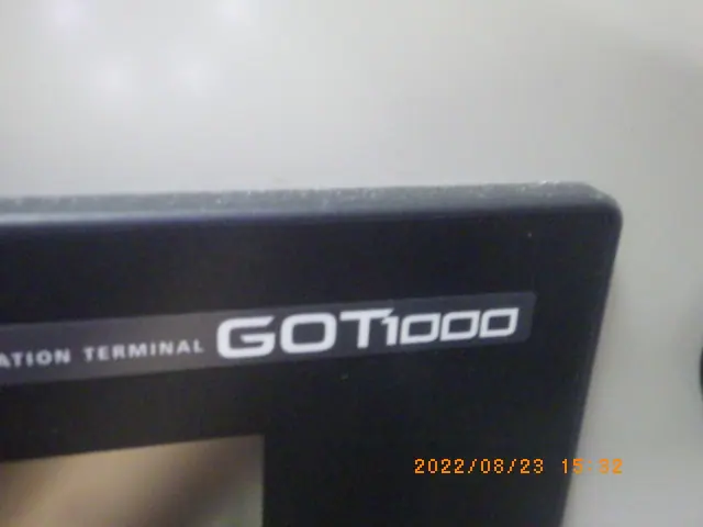 三菱電機 Mitsubishi GOT1000 銘板写真(2/2)