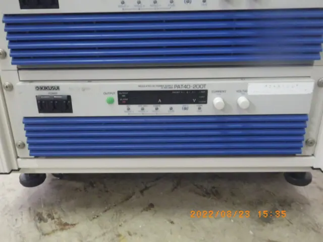 菊水電子工業 Kikusui PAT40-200T 外観写真(1/2)