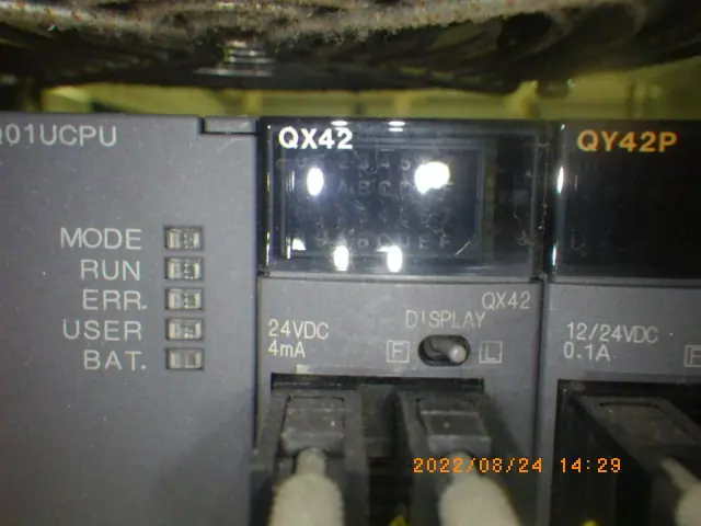 三菱電機 Mitsubishi QX42 銘板写真(2/2)