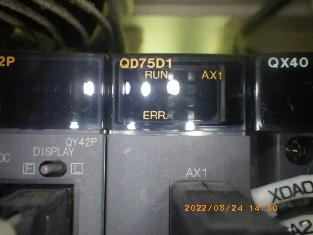 三菱電機 Mitsubishi QD75D1 銘板写真(2/2)