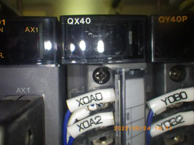 三菱電機 Mitsubishi QX40 銘板写真(2/2)