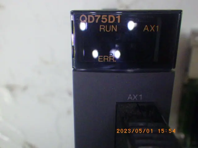 三菱電機 Mitsubishi QD75D1 銘板写真(2/2)