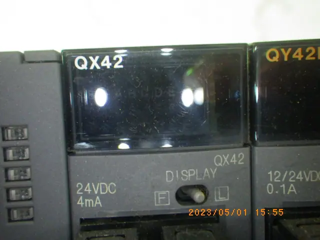 三菱電機 Mitsubishi QX42 銘板写真(2/2)