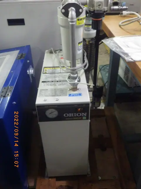 オリオン機械 Orion RAX3F 外観写真(1/2)