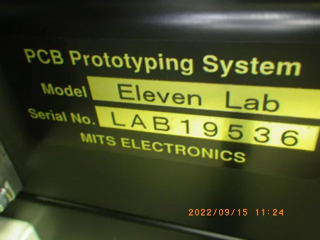 ミッツ Eleven Lab 銘板写真(2/2)