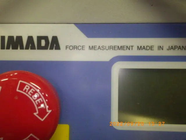 イマダ(今田製作所) FORCE MEASUREMENT 銘板写真(2/2)