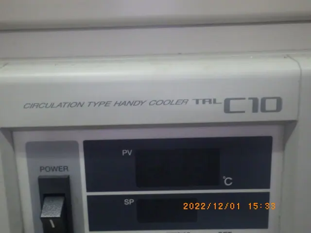 トーマス化学器械 TRL-C10 銘板写真(2/2)
