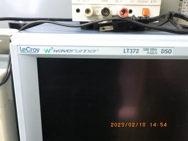 レクロイ LeCroy LT372 銘板写真(2/2)