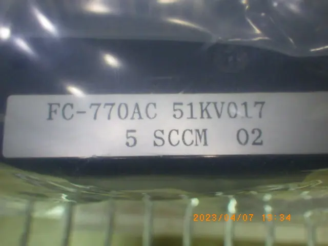 Tylan FC-770AC 銘板写真(2/2)