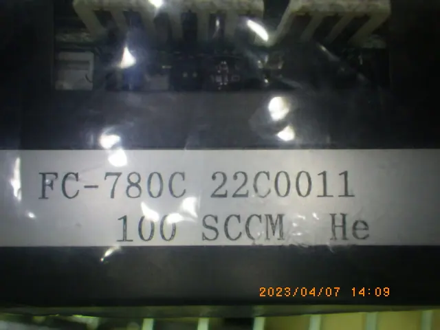 Aera FC-780C 銘板写真(2/2)