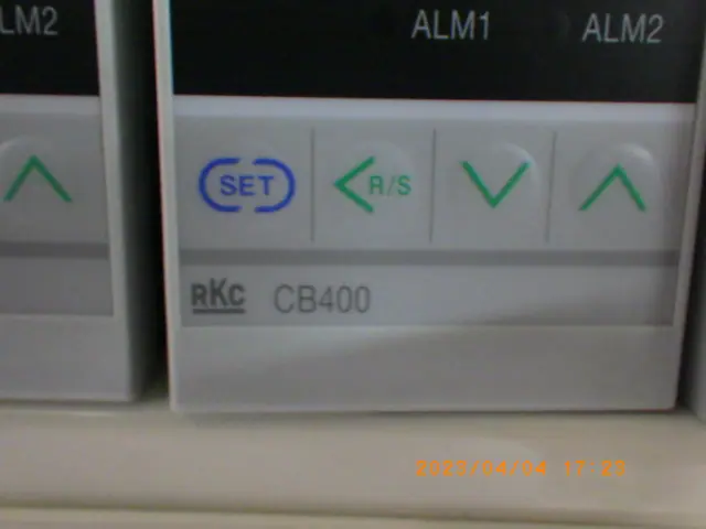 理化工業 CB400 銘板写真(2/2)
