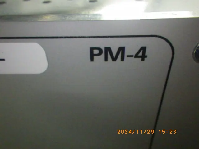 VAT PM-4 銘板写真(2/2)